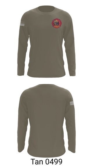 Long Sleeve Performance Shirt, Engine 40 Ladder 4 Medic 19, , Teamtime, Team time, sublimation, custom sports apparel, team uniforms, spirit wear, spiritwear, sports uniforms, custom shirts, team store, custom team store, fundraiser sports, apparel fundraiser