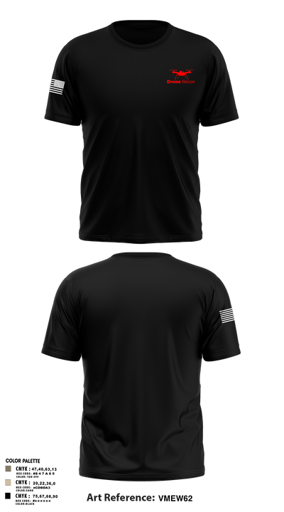 Drone Recon 84902337 Short Sleeve Performance Shirt - 3