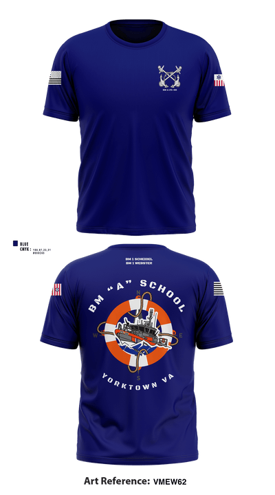 BM “A” 25-06 10728160 Short Sleeve Performance Shirt - 105