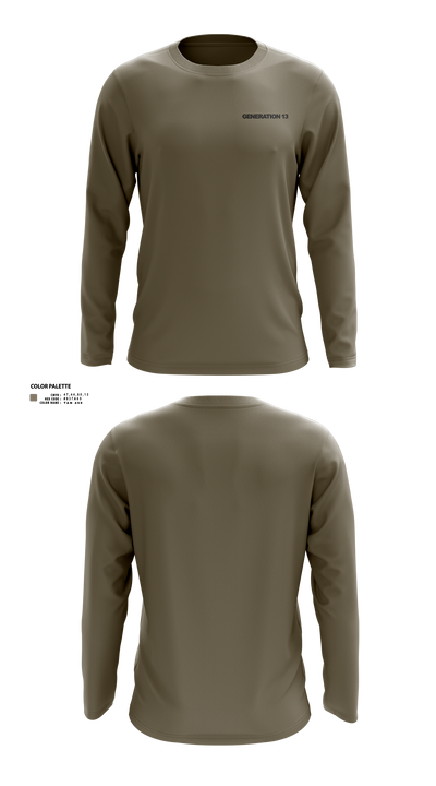 Generation 13 35612536 Long Sleeve Performance Shirt 1