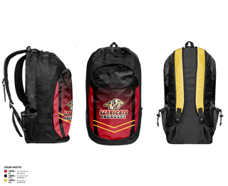 Gear Bag, Sabrecats Lacrosse, Men's Lacrosse, Teamtime, Team time, sublimation, custom sports apparel, team uniforms, spirit wear, spiritwear, sports uniforms, custom shirts, team store, custom team store, fundraiser sports, apparel fundraiser