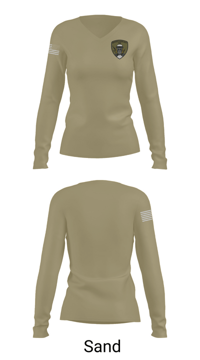 Southwest Enforcement Team 77879722 Women's Long Sleeve V-neck Shirt - 92
