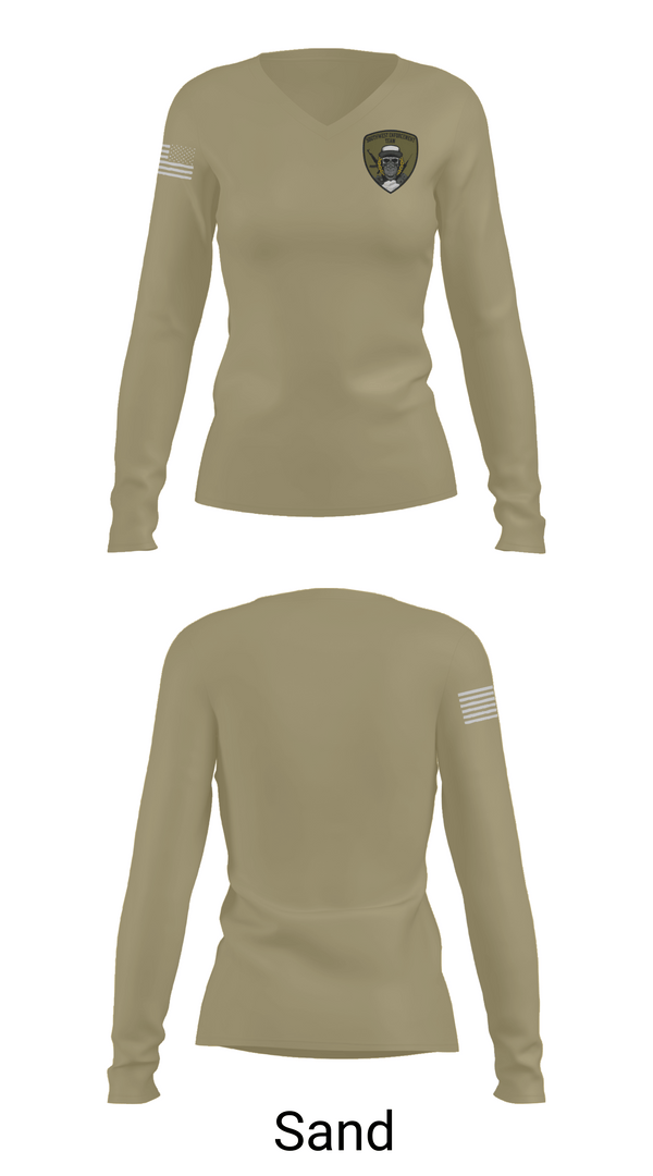 Womens Long Sleeve Vneck Shirt, Southwest Enforcement Team, , Teamtime, Team time, sublimation, custom sports apparel, team uniforms, spirit wear, spiritwear, sports uniforms, custom shirts, team store, custom team store, fundraiser sports, apparel fundraiser