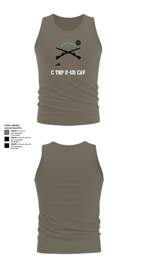 Tank Top, C TRP 2-101 CAV, , Teamtime, Team time, sublimation, custom sports apparel, team uniforms, spirit wear, spiritwear, sports uniforms, custom shirts, team store, custom team store, fundraiser sports, apparel fundraiser