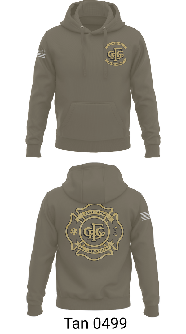 Hoodie, Casa Grande Fire Department, , Teamtime, Team time, sublimation, custom sports apparel, team uniforms, spirit wear, spiritwear, sports uniforms, custom shirts, team store, custom team store, fundraiser sports, apparel fundraiser