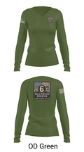 Hollywood Division 53010755 Women's Long Sleeve V-neck Shirt - 54
