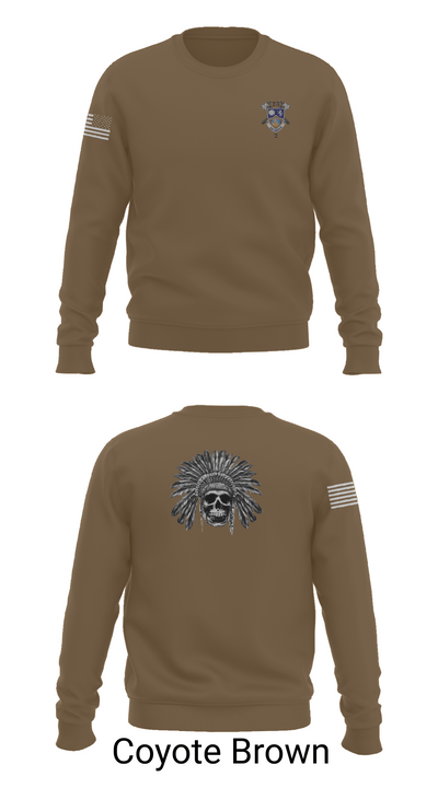 2-23IN CRAZYHORSE CO. 51563719 Crew Neck Sweatshirt - 5