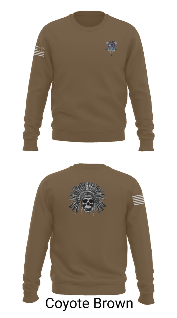 Crew Neck Sweatshirt, 2-23IN CRAZYHORSE CO., , Teamtime, Team time, sublimation, custom sports apparel, team uniforms, spirit wear, spiritwear, sports uniforms, custom shirts, team store, custom team store, fundraiser sports, apparel fundraiser