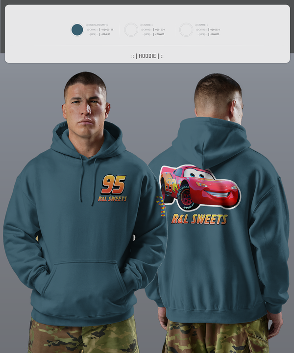 Hoodie, R&L Sweets, Track & Field, Teamtime, Team time, sublimation, custom sports apparel, team uniforms, spirit wear, spiritwear, sports uniforms, custom shirts, team store, custom team store, fundraiser sports, apparel fundraiser