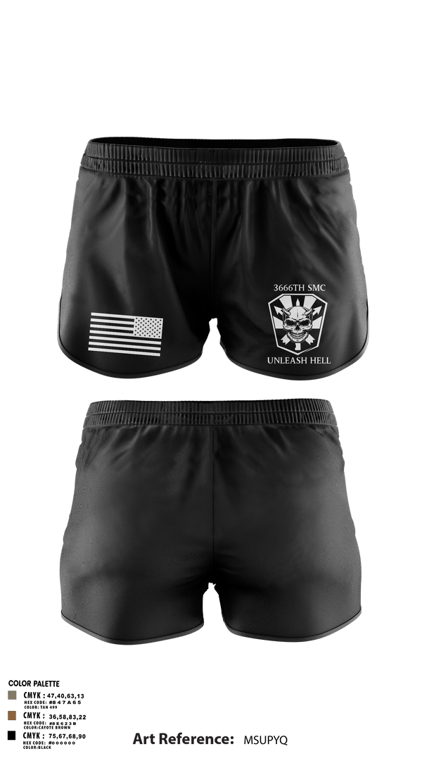 Ranger Panties, 3666 Support Maintenance Company, , Teamtime, Team time, sublimation, custom sports apparel, team uniforms, spirit wear, spiritwear, sports uniforms, custom shirts, team store, custom team store, fundraiser sports, apparel fundraiser