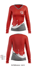 20 21701738 Women's Long Sleeve V-neck Shirt - 54