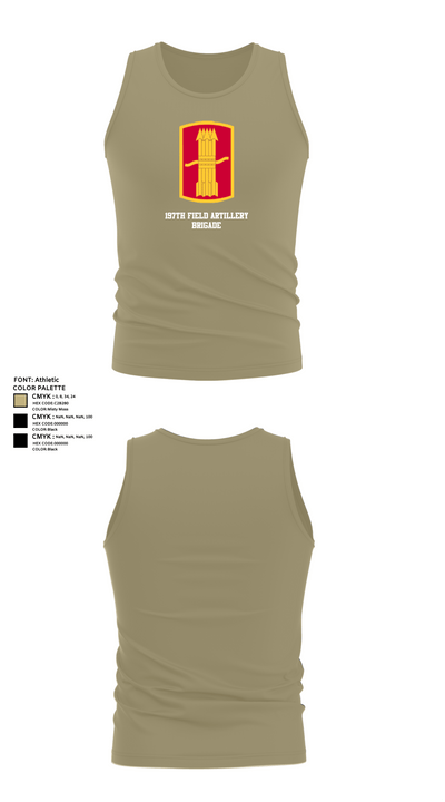 197th field artillery brigade 46187100 Tank Top - 94