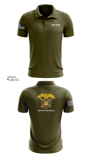 Short Sleeve Performance Polo, 80th TTC, , Teamtime, Team time, sublimation, custom sports apparel, team uniforms, spirit wear, spiritwear, sports uniforms, custom shirts, team store, custom team store, fundraiser sports, apparel fundraiser