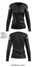 Drone Recon 84902337 Women's Long Sleeve V-neck Shirt - 6
