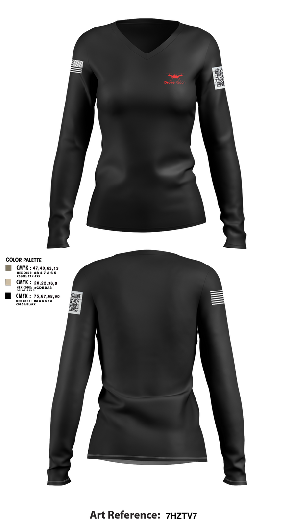 Womens Long Sleeve Vneck Shirt, , , Teamtime, Team time, sublimation, custom sports apparel, team uniforms, spirit wear, spiritwear, sports uniforms, custom shirts, team store, custom team store, fundraiser sports, apparel fundraiser