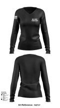 HSI First Stare BEST 75939314 Women's Long Sleeve V-neck Shirt - 103