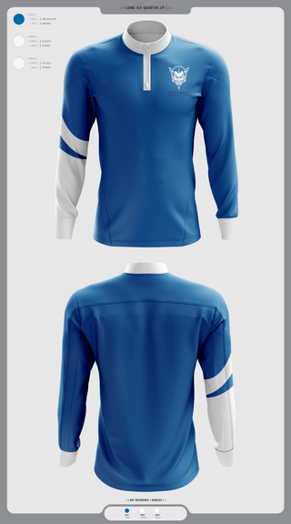 Quarter Zip Jacket, Castlewood High School Tennis, Tennis, Teamtime, Team time, sublimation, custom sports apparel, team uniforms, spirit wear, spiritwear, sports uniforms, custom shirts, team store, custom team store, fundraiser sports, apparel fundraiser