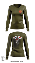 3/11 Mayhem 49305412 Women's Long Sleeve V-neck Shirt - 101