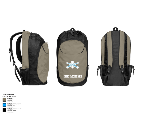 Gear Bag, HHC Mortars, , Teamtime, Team time, sublimation, custom sports apparel, team uniforms, spirit wear, spiritwear, sports uniforms, custom shirts, team store, custom team store, fundraiser sports, apparel fundraiser