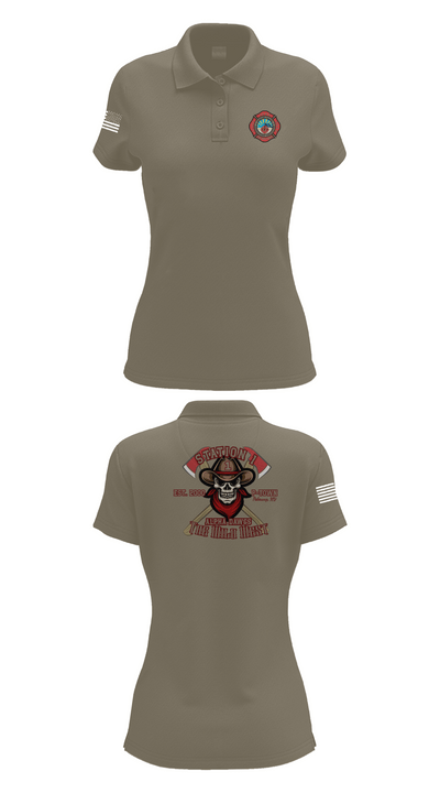 PVFR 80552354 Women's Short Sleeve Performance Polo  - 75