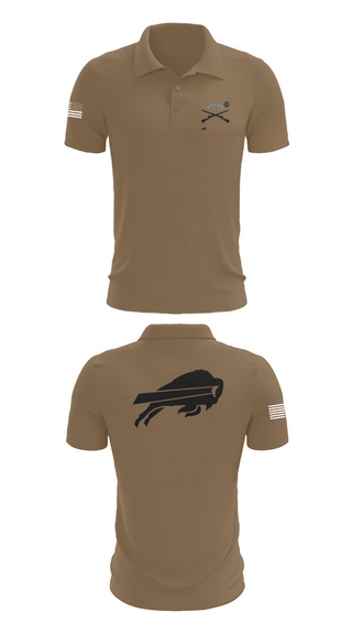 Short Sleeve Performance Polo, C TRP 2-101 CAV, , Teamtime, Team time, sublimation, custom sports apparel, team uniforms, spirit wear, spiritwear, sports uniforms, custom shirts, team store, custom team store, fundraiser sports, apparel fundraiser