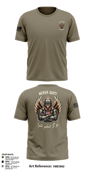 Old School Cotton Feel Shirt, F CO, 229th MI BN, , Teamtime, Team time, sublimation, custom sports apparel, team uniforms, spirit wear, spiritwear, sports uniforms, custom shirts, team store, custom team store, fundraiser sports, apparel fundraiser