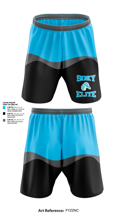 Athletic Shorts With Pockets, SOKY Elite, Track & Field, Teamtime, Team time, sublimation, custom sports apparel, team uniforms, spirit wear, spiritwear, sports uniforms, custom shirts, team store, custom team store, fundraiser sports, apparel fundraiser