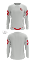 Canyon Ridge High School Tennis 56435449 Long Sleeve Performance Shirt 1