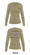 3 EN BN 81320944 Women's Long Sleeve V-neck Shirt - 97