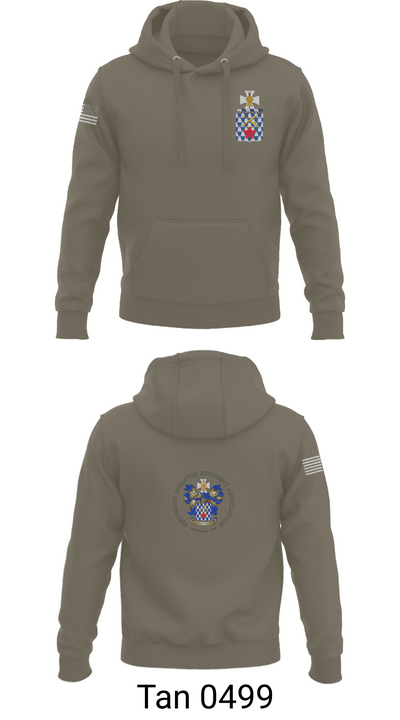 1st Battalion, 16th Infantry Regiment 49453656 Hoodie - 78