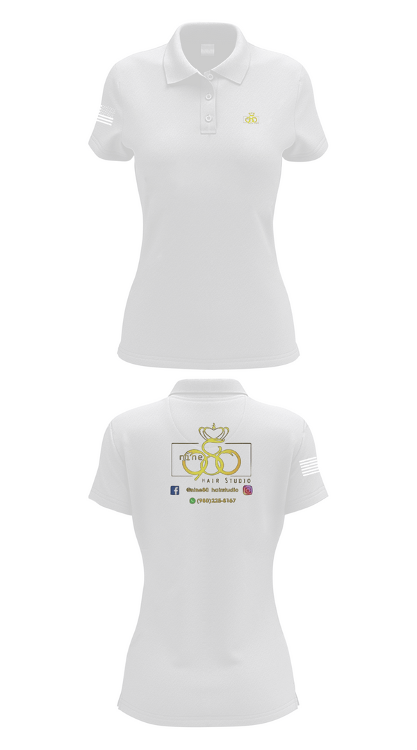 Womens Short Sleeve Performance Polo, Nine80, , Teamtime, Team time, sublimation, custom sports apparel, team uniforms, spirit wear, spiritwear, sports uniforms, custom shirts, team store, custom team store, fundraiser sports, apparel fundraiser