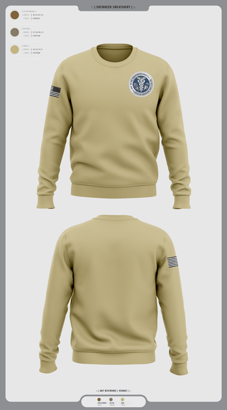 Crew Neck Sweatshirt, PREVENTATIVE MEDICINE, , Teamtime, Team time, sublimation, custom sports apparel, team uniforms, spirit wear, spiritwear, sports uniforms, custom shirts, team store, custom team store, fundraiser sports, apparel fundraiser
