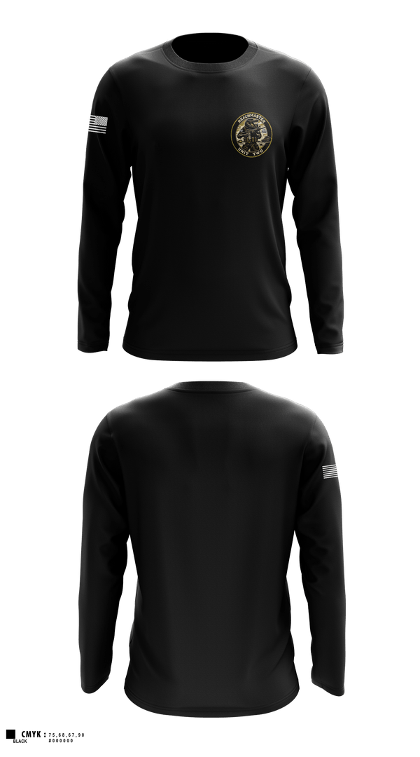 Long Sleeve Performance Shirt, BEACHMASTER UNIT TWO, , Teamtime, Team time, sublimation, custom sports apparel, team uniforms, spirit wear, spiritwear, sports uniforms, custom shirts, team store, custom team store, fundraiser sports, apparel fundraiser