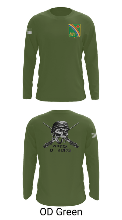 1st Battalion 69th Infantry Regiment 40459574 Long Sleeve Performance Shirt 46