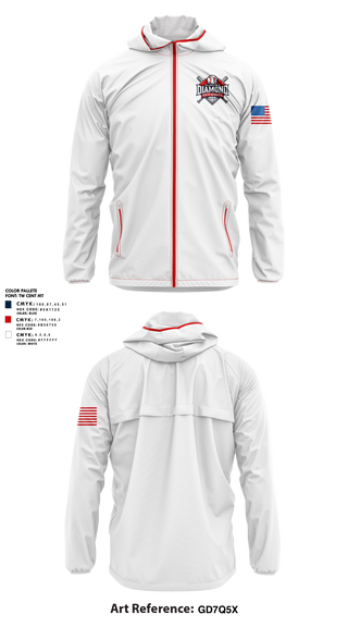Windbreaker, Alabama Dixie Youth Baseball, Baseball, Teamtime, Team time, sublimation, custom sports apparel, team uniforms, spirit wear, spiritwear, sports uniforms, custom shirts, team store, custom team store, fundraiser sports, apparel fundraiser