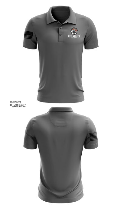 Ferallife Guards 79056222 Short Sleeve Performance Polo - 5