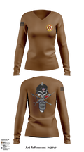 382nd Minimal Care Detachment 80565021 Women's Long Sleeve V-neck Shirt - 1