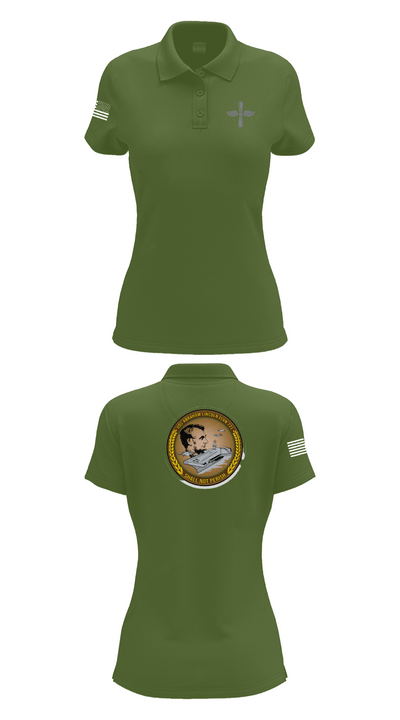 CVN 72 Abraham Lincoln 88368148 Women's Short Sleeve Performance Polo  - 52