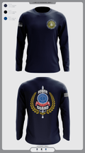 Twu Local 100 Ceremonial Unit & Honor Guard 29961130 Long Sleeve Performance Shirt 1