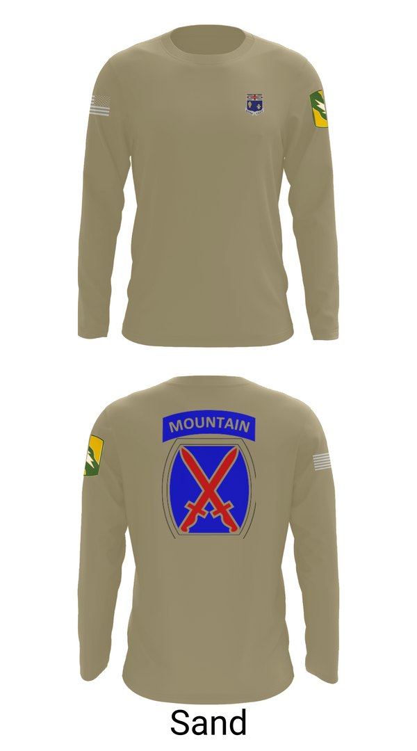 Long Sleeve Performance Shirt, 1-155th, , Teamtime, Team time, sublimation, custom sports apparel, team uniforms, spirit wear, spiritwear, sports uniforms, custom shirts, team store, custom team store, fundraiser sports, apparel fundraiser