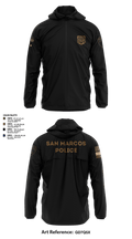 San Marcos Police Drone Unit 43960495 Windbreaker - 7
