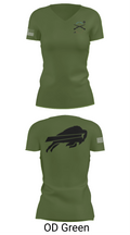 C TRP 2-101 CAV 72009091 Women's Short Sleeve V-neck Shirt - 46