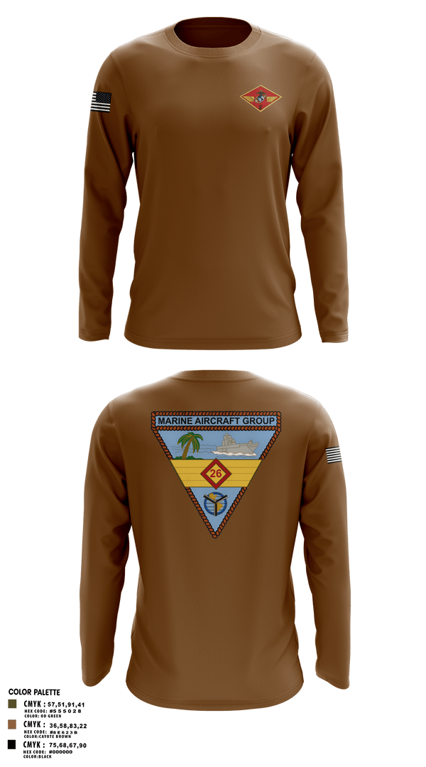 Long Sleeve Performance Shirt, 2nd MAW, , Teamtime, Team time, sublimation, custom sports apparel, team uniforms, spirit wear, spiritwear, sports uniforms, custom shirts, team store, custom team store, fundraiser sports, apparel fundraiser