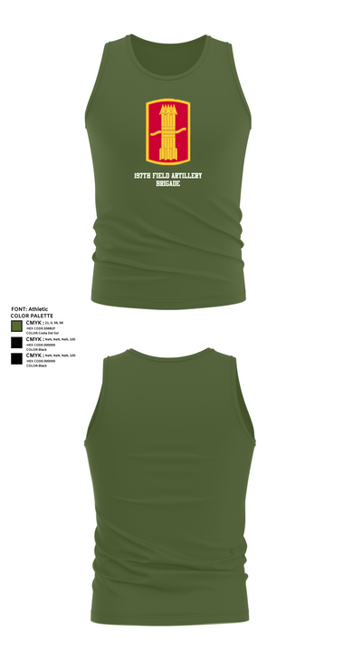 197th field artillery brigade 46187100 Tank Top - 56
