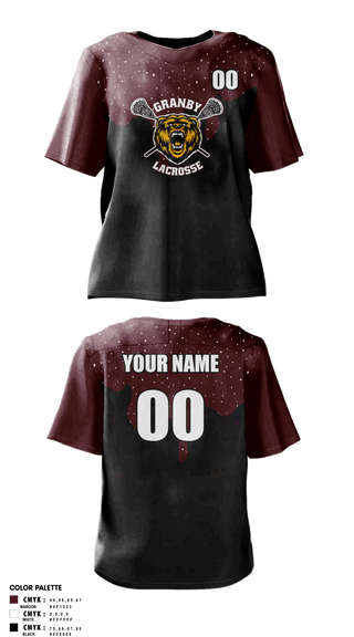 Mens Lacrosse Jersey, Granby Youth Lacrosse, Men's Lacrosse, Teamtime, Team time, sublimation, custom sports apparel, team uniforms, spirit wear, spiritwear, sports uniforms, custom shirts, team store, custom team store, fundraiser sports, apparel fundraiser