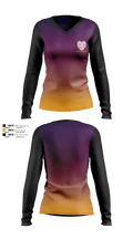 South Haven Tennis 17739923 Women's Long Sleeve V-neck Shirt - 2