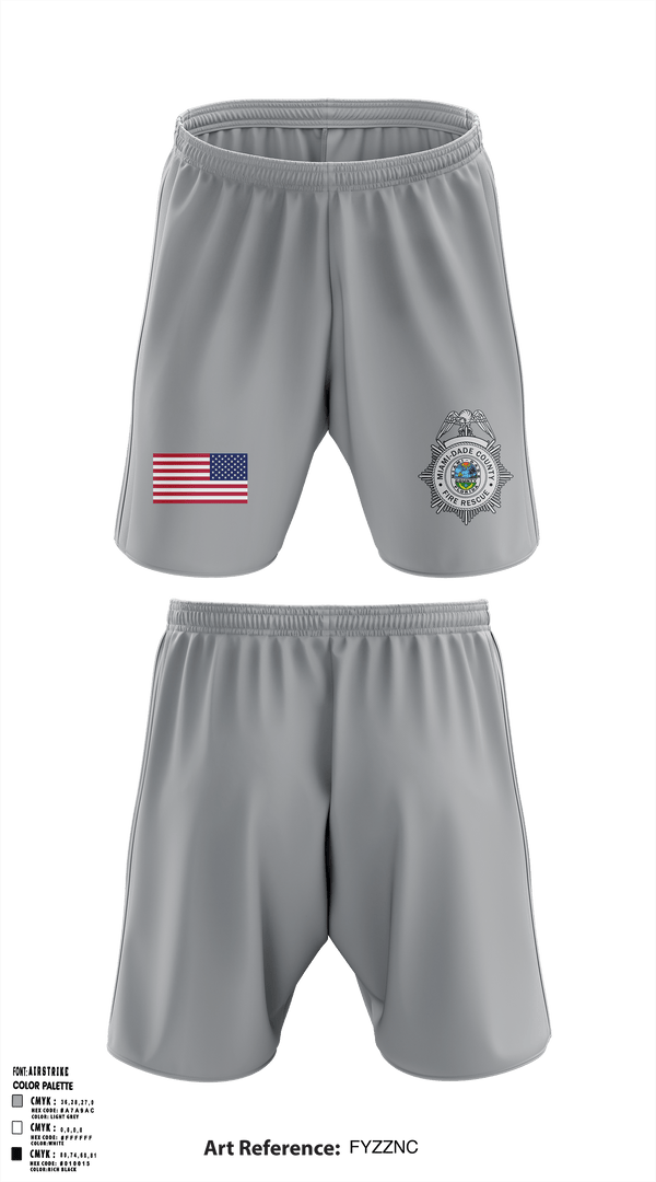 Athletic Shorts With Pockets, Miami Dade Fire Rescue, , Teamtime, Team time, sublimation, custom sports apparel, team uniforms, spirit wear, spiritwear, sports uniforms, custom shirts, team store, custom team store, fundraiser sports, apparel fundraiser