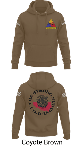 Hoodie, 261st BSC CAVEMAN PLT, , Teamtime, Team time, sublimation, custom sports apparel, team uniforms, spirit wear, spiritwear, sports uniforms, custom shirts, team store, custom team store, fundraiser sports, apparel fundraiser