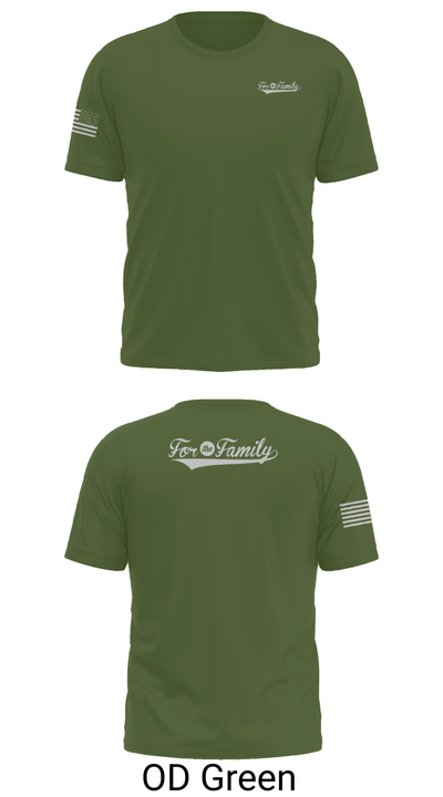 For The Family 85237509 Old School Cotton Feel Shirt - 48