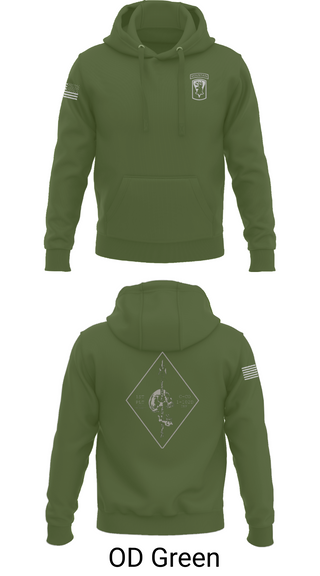 Hoodie, Chosen Co. 1-102D INF, Army, Teamtime, Team time, sublimation, custom sports apparel, team uniforms, spirit wear, spiritwear, sports uniforms, custom shirts, team store, custom team store, fundraiser sports, apparel fundraiser
